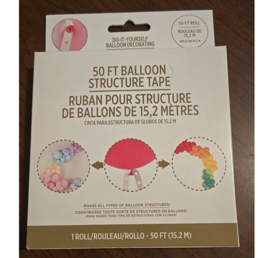 Balloon Structure Tape - 50 ft Roll